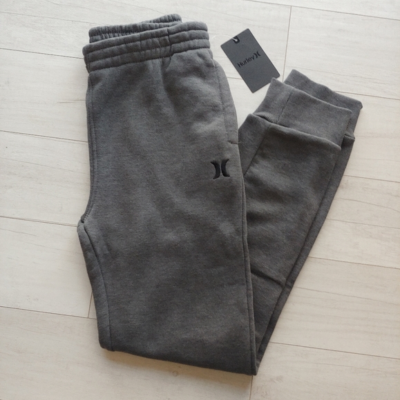 HURLEY NEW boys Fleece Jogger Sweatpants - Picture 1 of 8